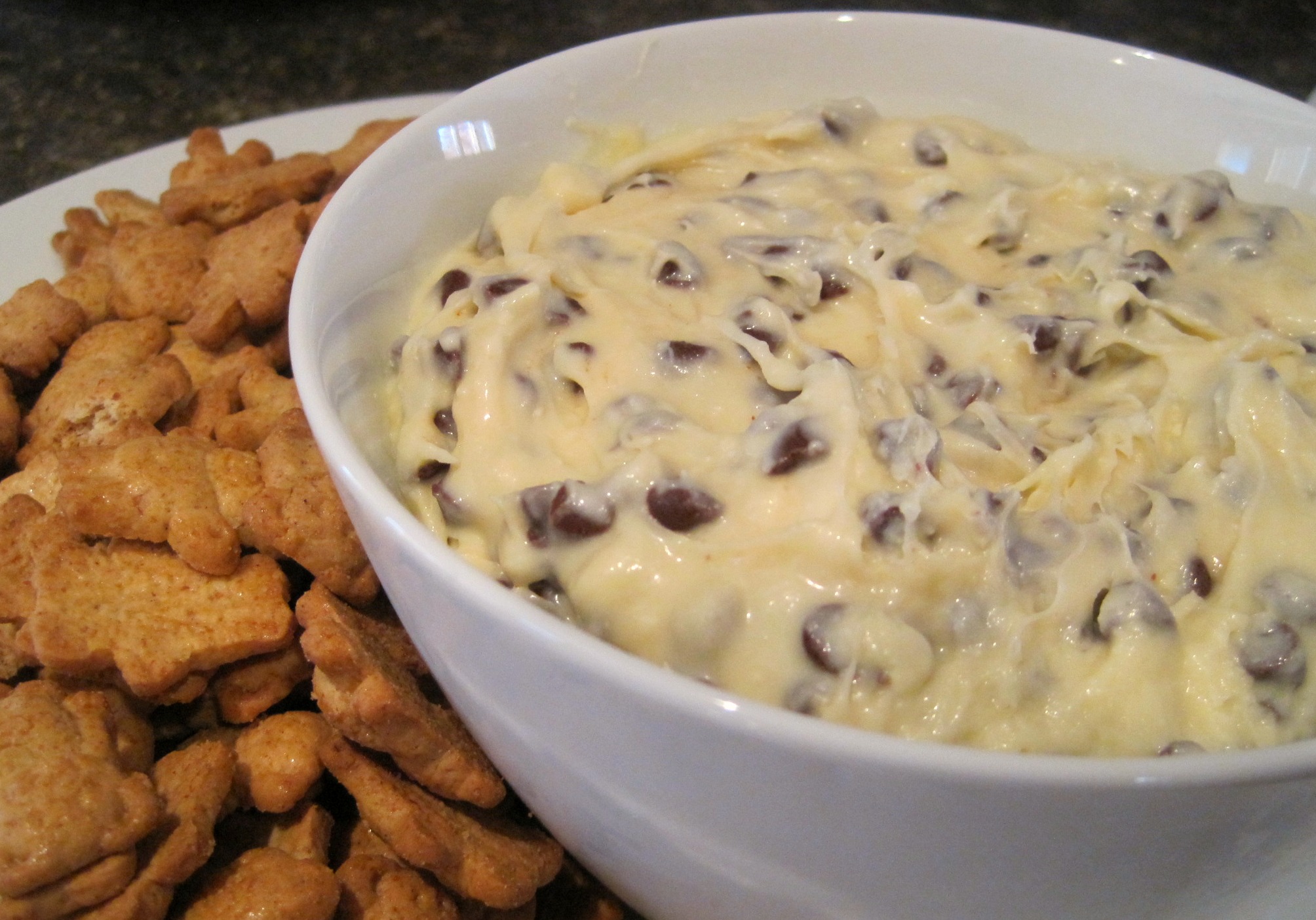 Dessert Party Dips | Chocolate Chip Cheesecake Dip